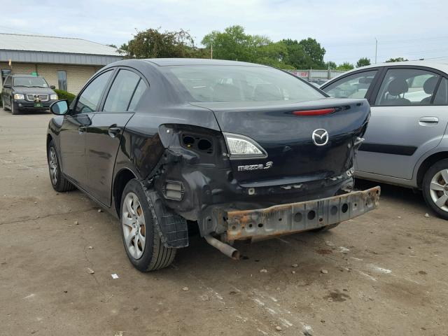 JM1BL1UG4B1359314 - 2011 MAZDA 3 I BLACK photo 3