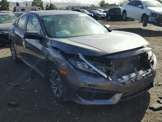 19XFC2F83GE228571 - 2016 HONDA CIVIC EX ნაცრისფერი ფოტო 1