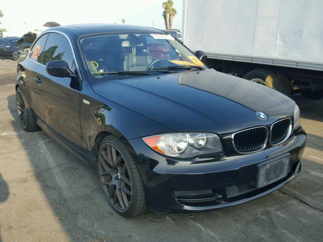 WBAUP9C52BVL90417 - 2011 BMW 128 I BLACK photo 1