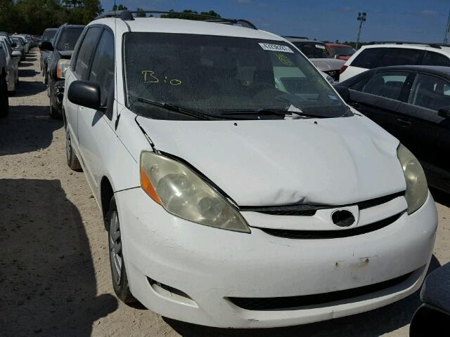 5TDZA23CX6S472301 - 2006 TOYOTA SIENNA CE WHITE photo 9