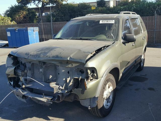 1FMZU63K93ZA44165 - 2003 FORD EXPLORER X GREEN photo 2