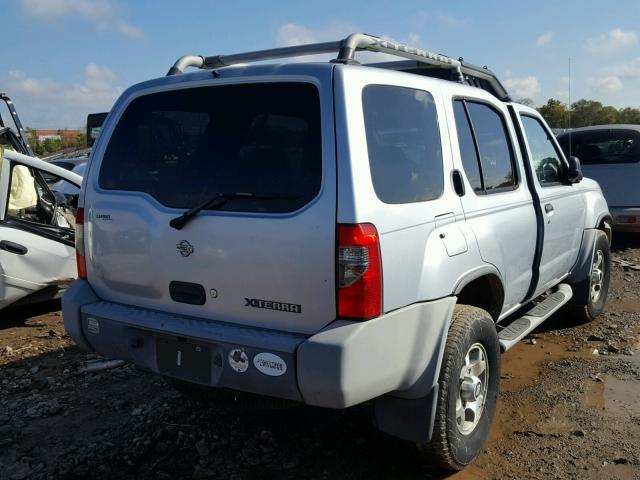 5N1ED28Y4YC548508 - 2000 NISSAN XTERRA SILVER photo 4