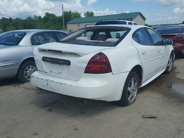 2G2WP522351333066 - 2005 PONTIAC GRAND PRIX WHITE photo 4
