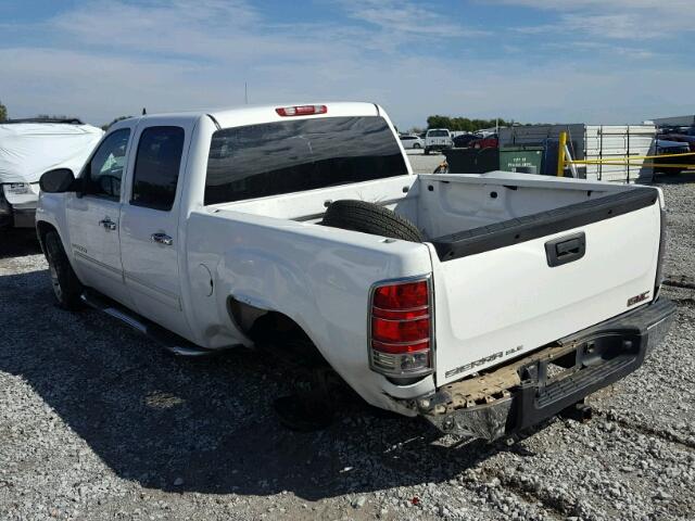 3GTEC13J77G541933 - 2007 GMC NEW SIERRA WHITE photo 3