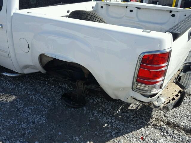 3GTEC13J77G541933 - 2007 GMC NEW SIERRA WHITE photo 9