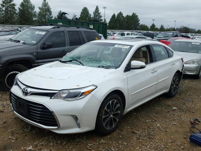 4T1BK1EB6GU234287 - 2016 TOYOTA AVALON XLE WHITE photo 2