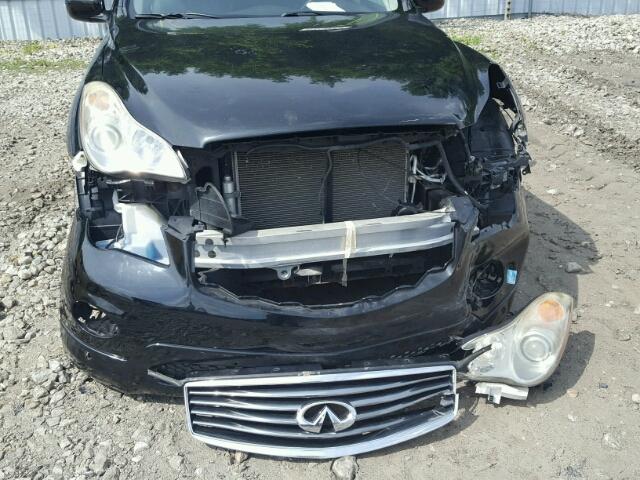 JNKAJ09F88M352769 - 2008 INFINITI EX35 BASE BLACK photo 9