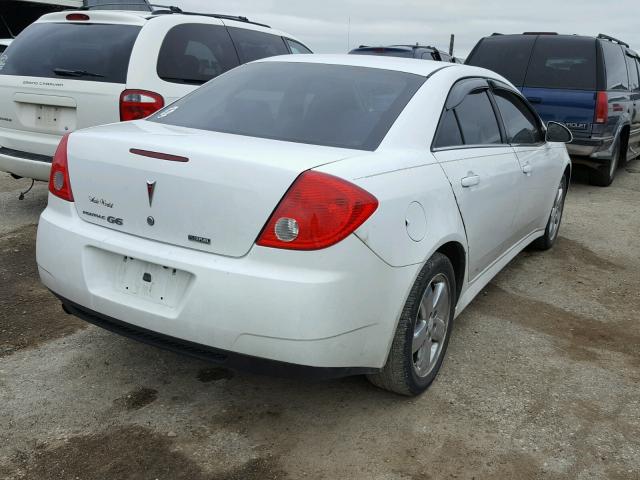 1G2ZA5E03A4126555 - 2010 PONTIAC G6 WHITE photo 4