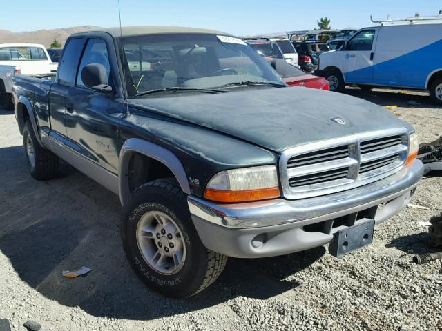 1B7GG22X6WS544581 - 1998 DODGE DAKOTA GREEN photo 1