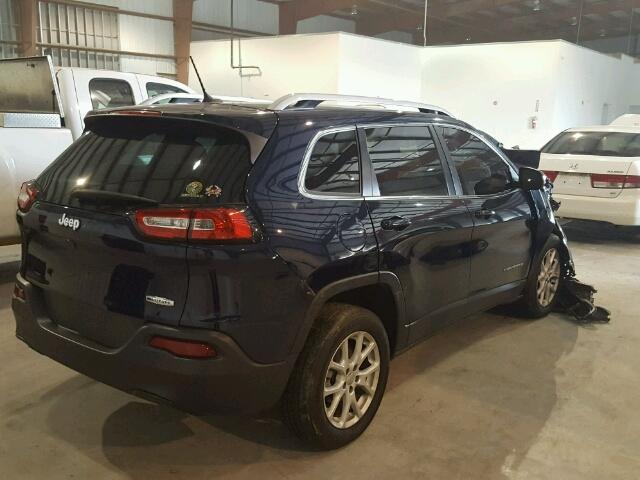 1C4PJLCB5GW335983 - 2016 JEEP CHEROKEE L BLACK photo 4