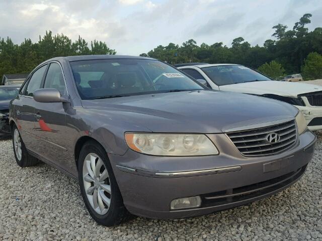 KMHFC46F56A120752 - 2006 HYUNDAI AZERA SE GRAY photo 1