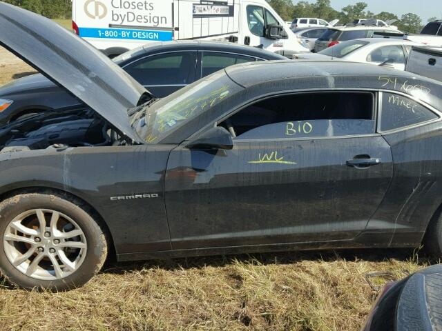 2G1FA1E37E9305632 - 2014 CHEVROLET CAMARO LS BLACK photo 9