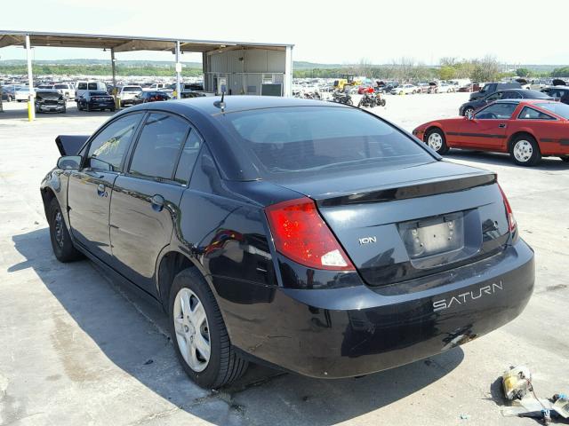 1G8AJ55F56Z206568 - 2006 SATURN ION LEVEL BLACK photo 3