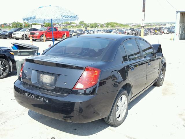 1G8AJ55F56Z206568 - 2006 SATURN ION LEVEL BLACK photo 4