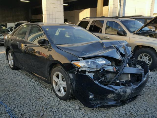 4T1BF1FKXCU196169 - 2012 TOYOTA CAMRY BASE BLACK photo 1