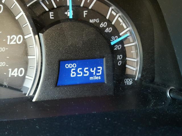 4T1BF1FKXCU196169 - 2012 TOYOTA CAMRY BASE BLACK photo 8