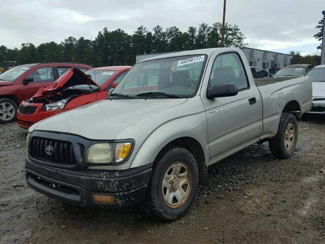 5TENL42N44Z379426 - 2004 TOYOTA TACOMA GOLD photo 2