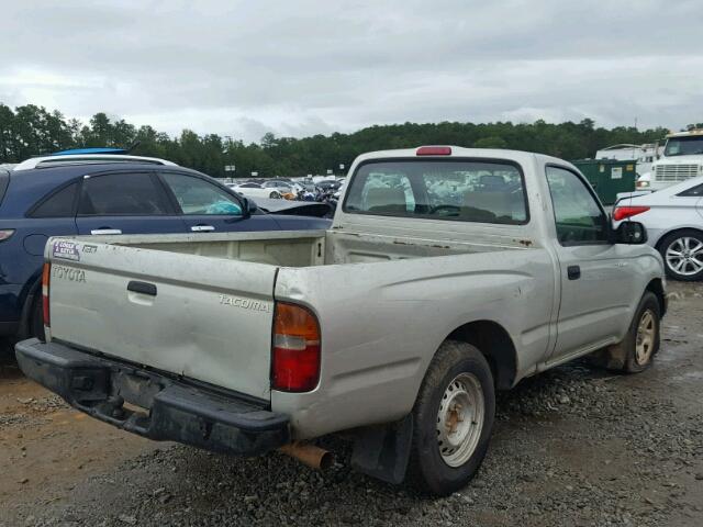 5TENL42N44Z379426 - 2004 TOYOTA TACOMA GOLD photo 4