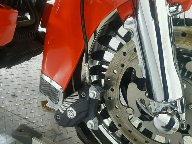 1HD1KEM18CB693390 - 2012 HARLEY-DAVIDSON FLHTK ELEC ნარინჯისფერი ფოტო 13