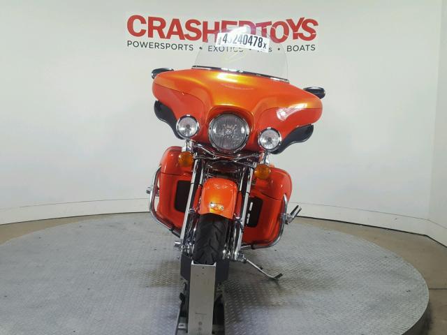 1HD1KEM18CB693390 - 2012 HARLEY-DAVIDSON FLHTK ELEC ნარინჯისფერი ფოტო 3