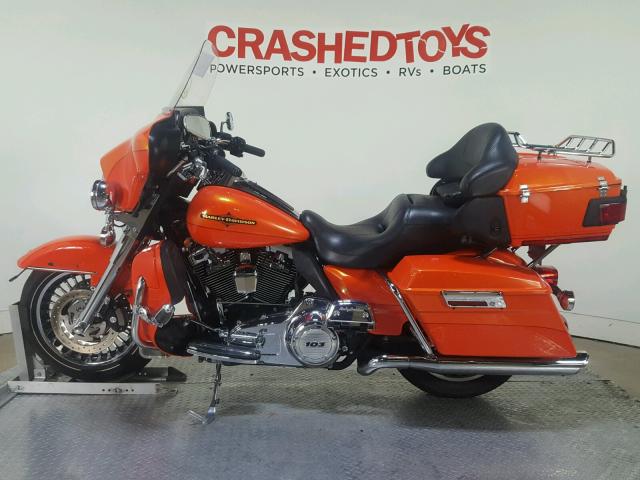 1HD1KEM18CB693390 - 2012 HARLEY-DAVIDSON FLHTK ELEC ნარინჯისფერი ფოტო 5