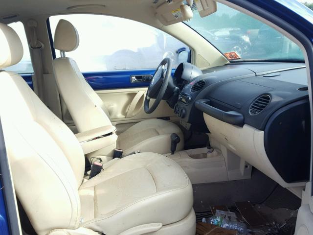 3VWRW31C57M506380 - 2007 VOLKSWAGEN NEW BEETLE 蓝色 照片 5