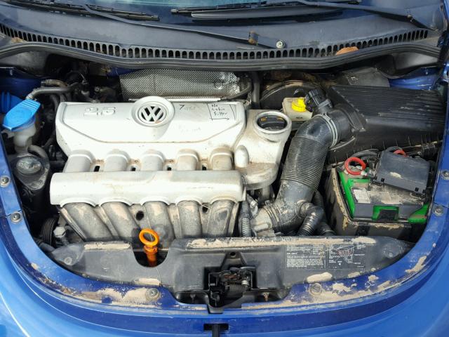 3VWRW31C57M506380 - 2007 VOLKSWAGEN NEW BEETLE 蓝色 照片 7