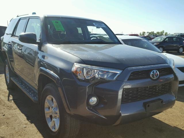 JTEBU5JR3G5385943 - 2016 TOYOTA 4RUNNER SR GRAY photo 1