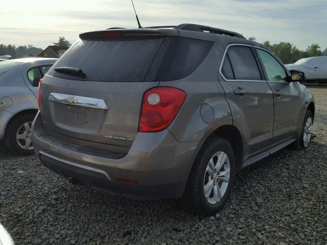 2GNFLNEK2C6312395 - 2012 CHEVROLET EQUINOX LT GOLD photo 4