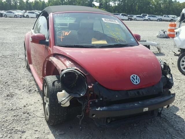 3VWRF31Y56M305623 - 2006 VOLKSWAGEN NEW BEETLE Qırmızı foto 1