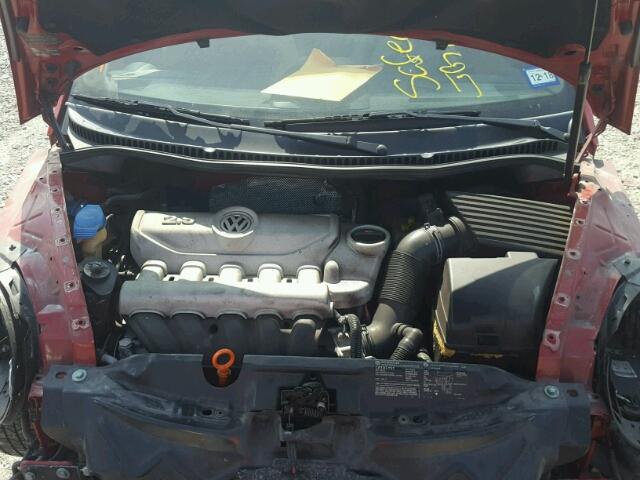 3VWRF31Y56M305623 - 2006 VOLKSWAGEN NEW BEETLE Qırmızı foto 7