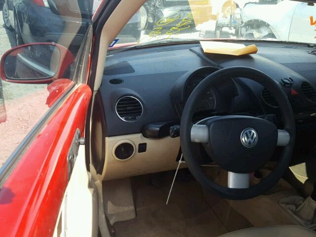 3VWRF31Y56M305623 - 2006 VOLKSWAGEN NEW BEETLE Qırmızı foto 9