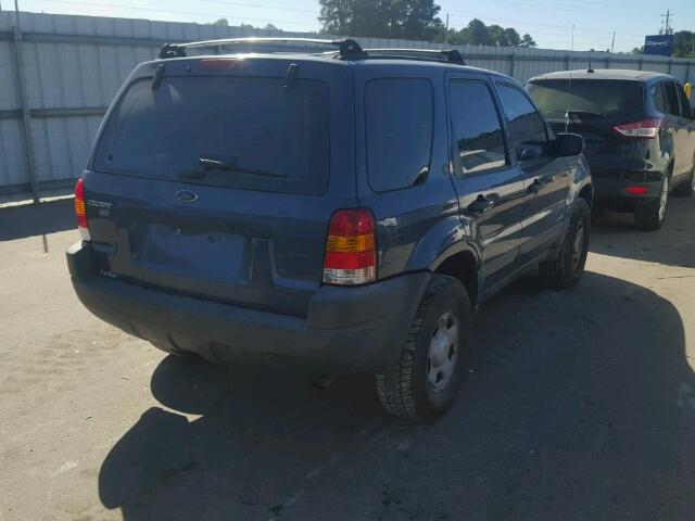 1FMCU03181KE82109 - 2001 FORD ESCAPE XLT BLUE photo 4