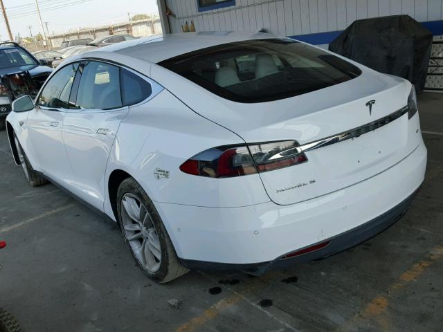 5YJSA1E19GF122364 - 2016 TESLA MODEL S Սպիտակ լուսանկար 3