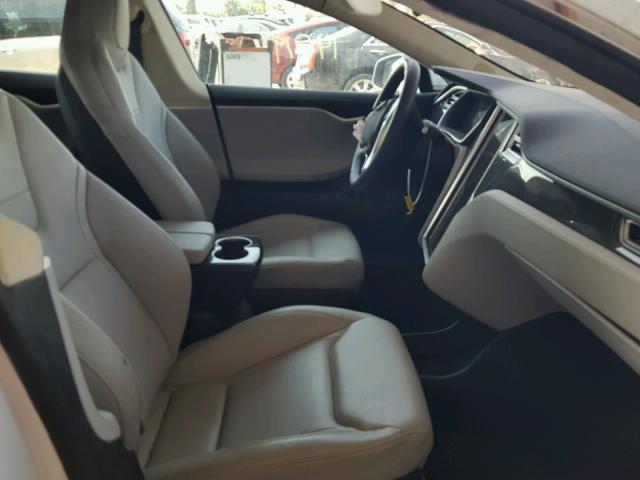 5YJSA1E19GF122364 - 2016 TESLA MODEL S Սպիտակ լուսանկար 5