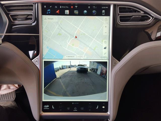 5YJSA1E19GF122364 - 2016 TESLA MODEL S Սպիտակ լուսանկար 9