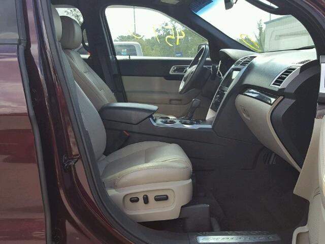 1FMHK7F8XBGA08969 - 2011 FORD EXPLORER RED photo 5