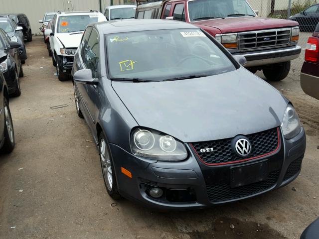 WVWEV71K07W114992 - 2007 VOLKSWAGEN NEW GTI GRAY photo 1