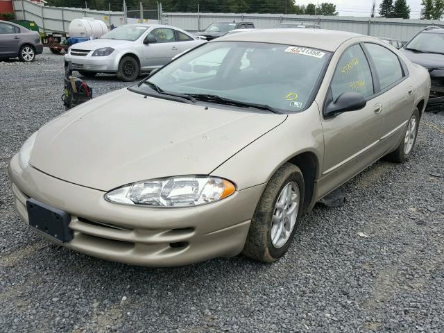 2B3HD46RX2H237115 - 2002 DODGE INTREPID S GOLD photo 2