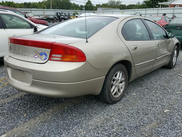 2B3HD46RX2H237115 - 2002 DODGE INTREPID S 金色 照片 4