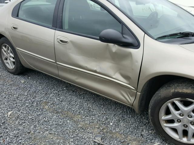 2B3HD46RX2H237115 - 2002 DODGE INTREPID S 金色 照片 9