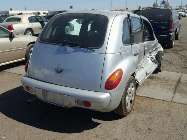 3C4FY48B94T233870 - 2004 CHRYSLER PT CRUISER SILVER photo 4