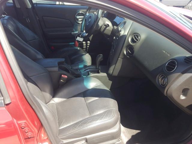 2G2WR554761203266 - 2006 PONTIAC GRAND PRIX MAROON photo 5