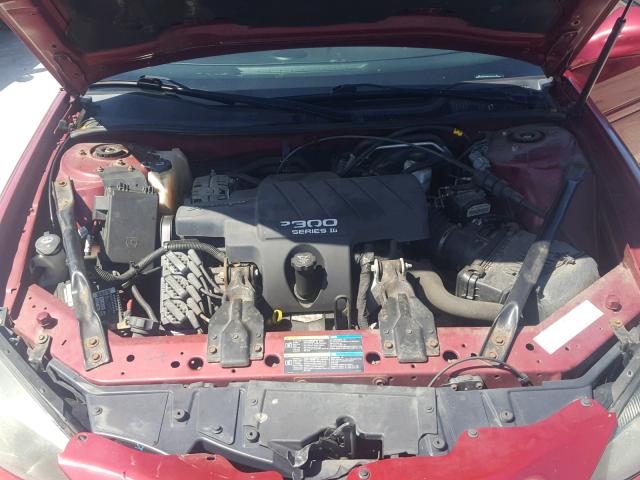 2G2WR554761203266 - 2006 PONTIAC GRAND PRIX MAROON photo 7