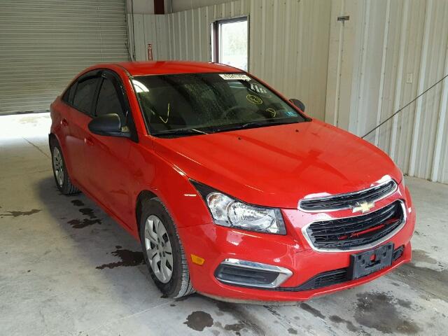 1G1PB5SH1F7261851 - 2015 CHEVROLET CRUZE LS RED photo 1