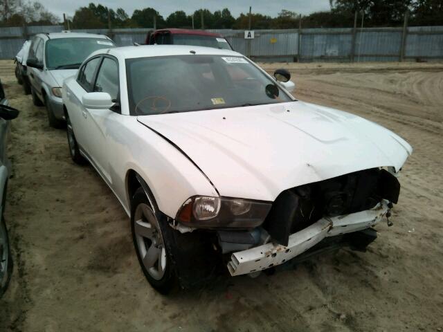 2B3CL1CT0BH550735 - 2011 DODGE CHARGER PO WHITE photo 1