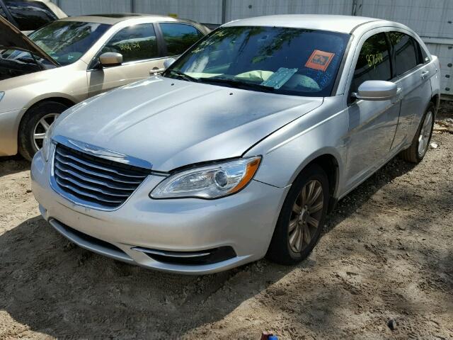 1C3CCBBB4CN278815 - 2012 CHRYSLER 200 TOURIN SILVER photo 2