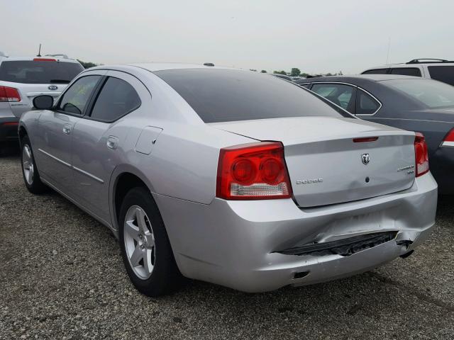 2B3CA3CV0AH141930 - 2010 DODGE CHARGER SX SILVER photo 3