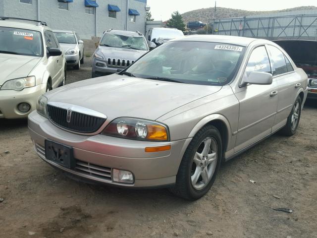 1LNHM87A62Y602762 - 2002 LINCOLN LS TAN photo 2