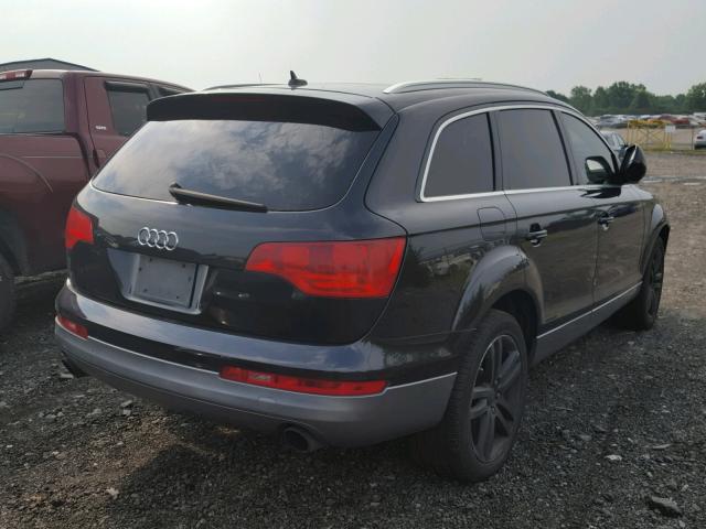 WA1AV74L87D048748 - 2007 AUDI Q7 4.2 QUA BLACK photo 4